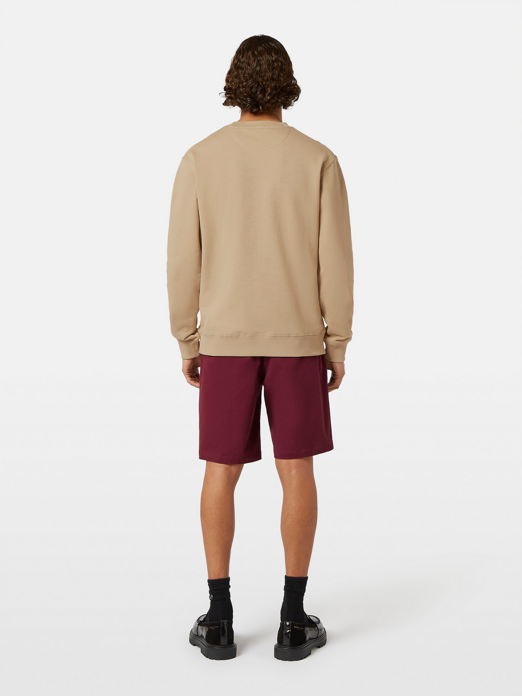 Seasonal Essentials badge logo sweatshirt