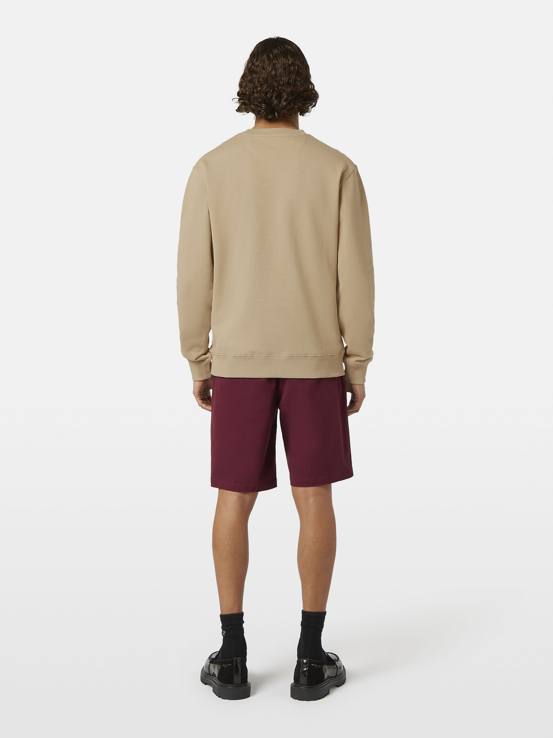 Seasonal Essentials badge logo sweatshirt