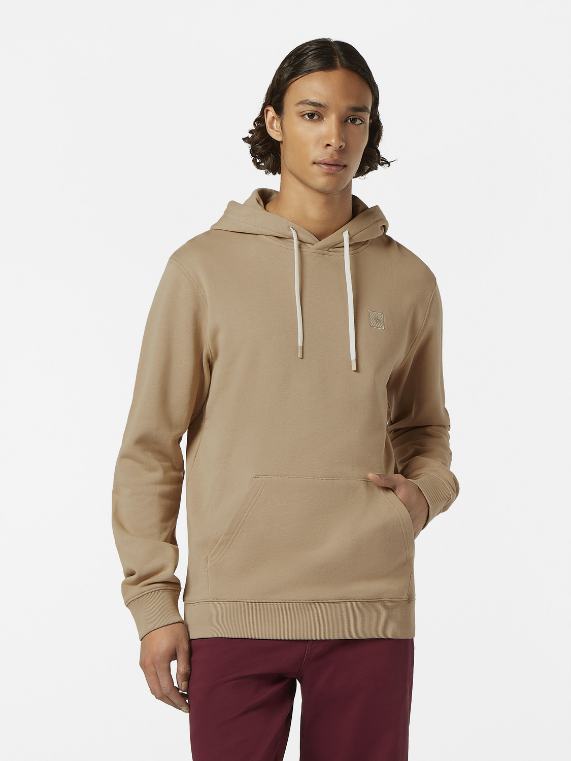 Seasonal core - badge logo hoodie