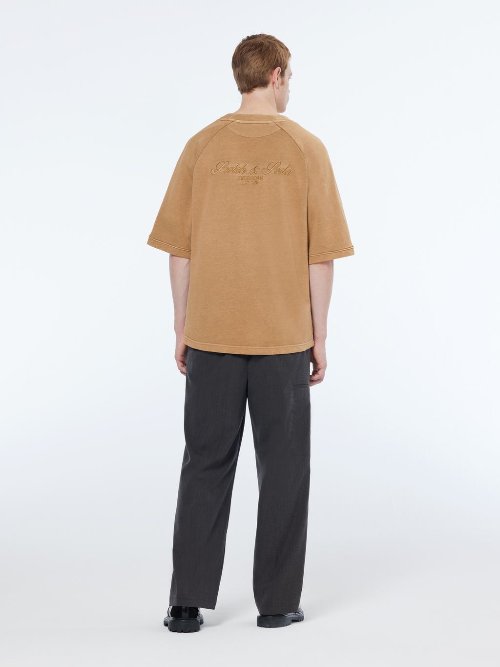 Baseball short sleeve sweatshirt