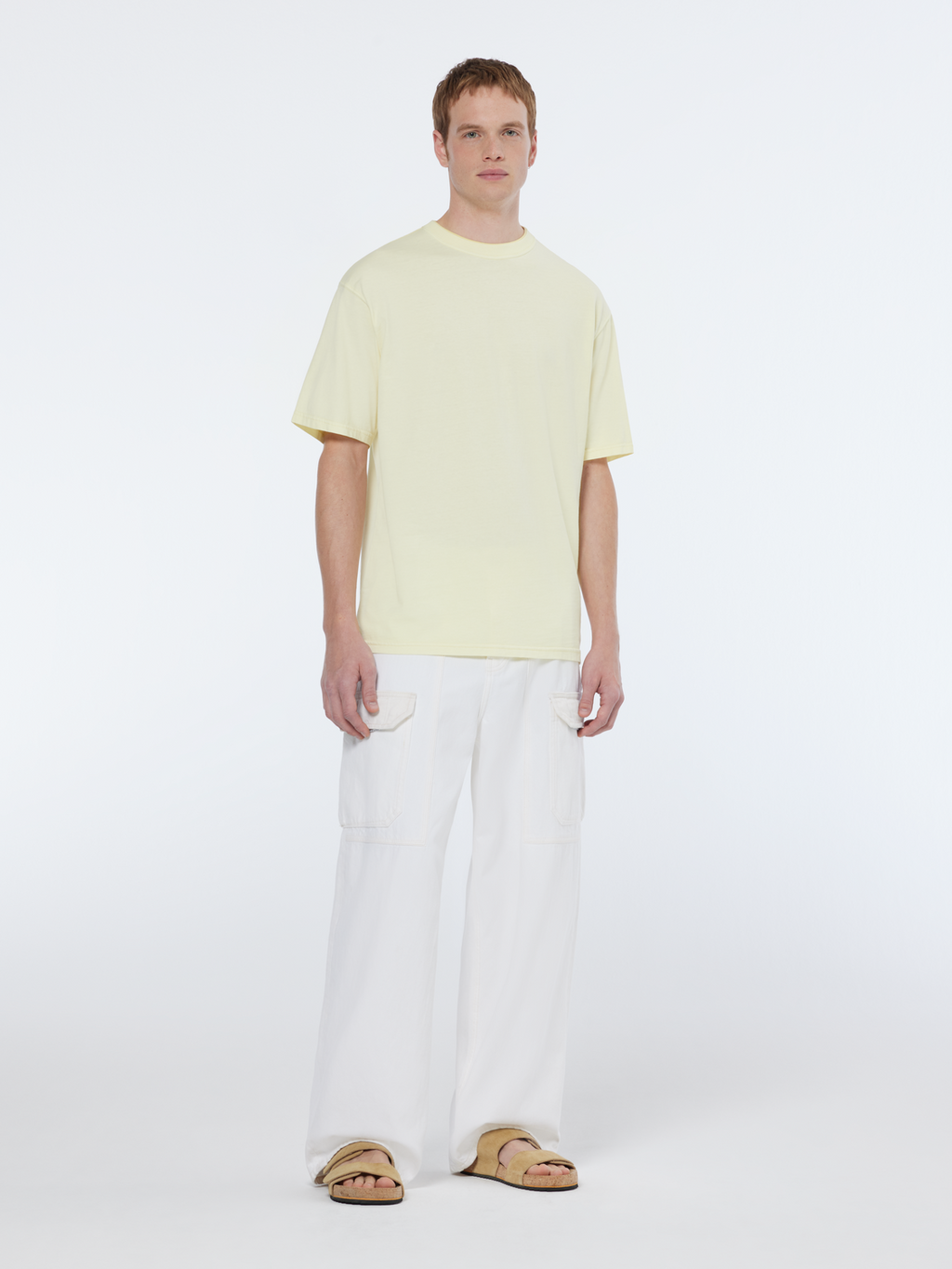 3 crosses garment dye t-shirt