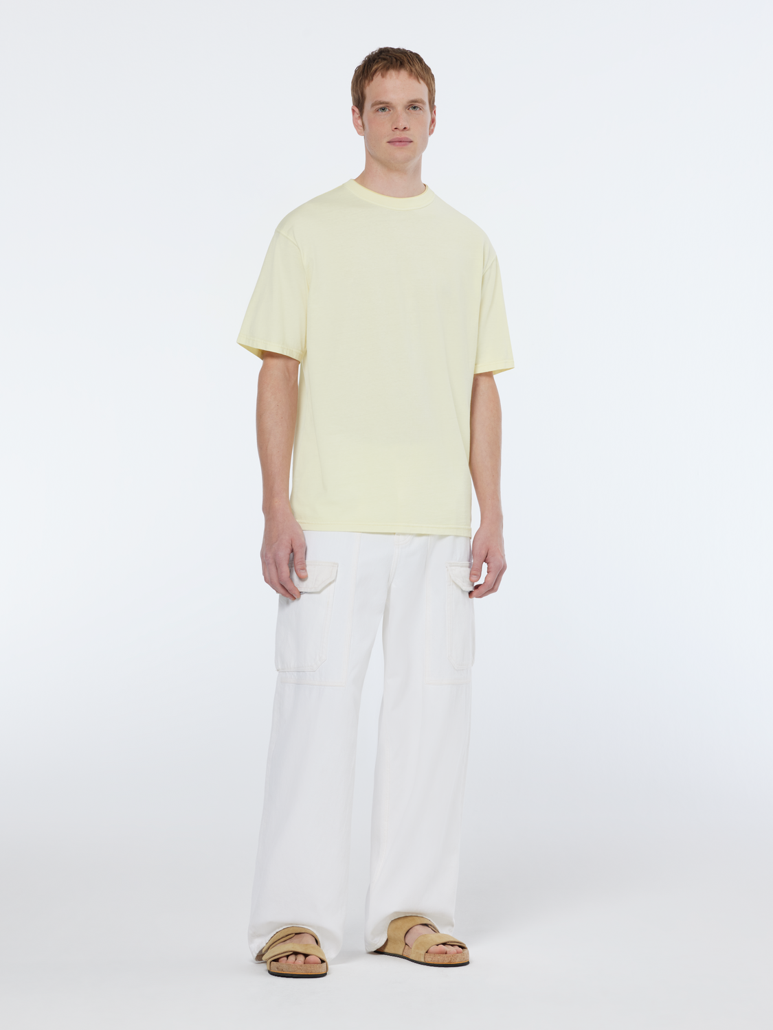 3 crosses garment dye t-shirt