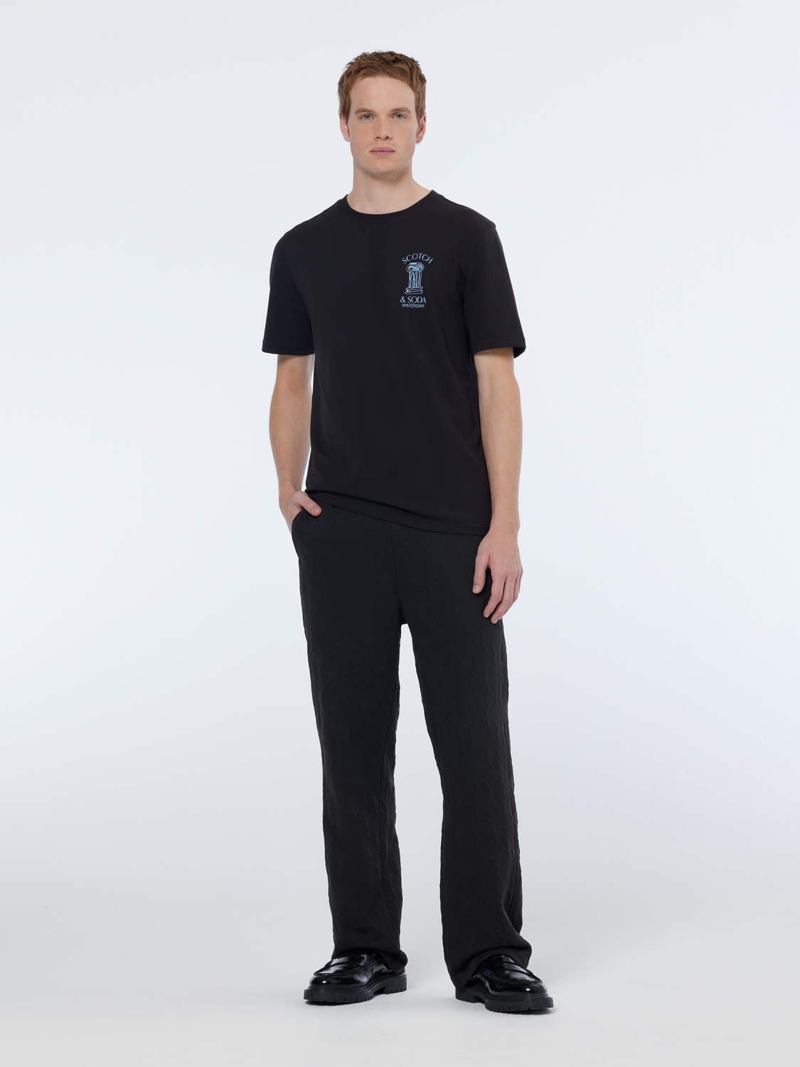 Left chest artwork t-shirt
