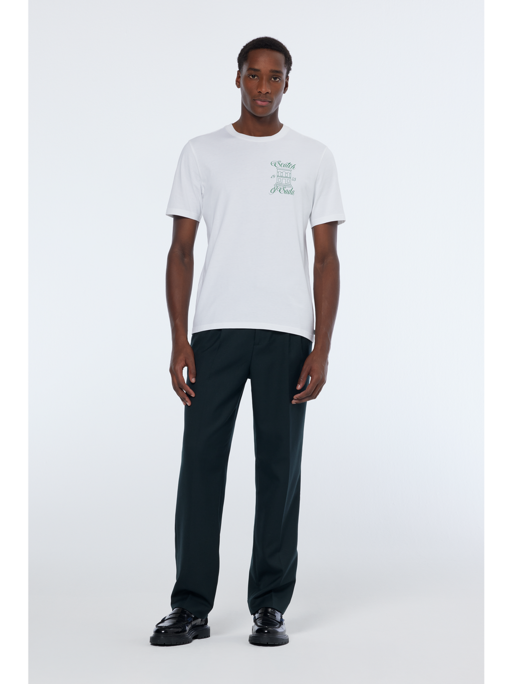 Left chest artwork t-shirt