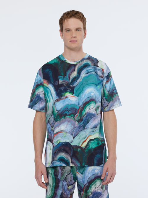 Digital AOP relaxed fit t-shirt