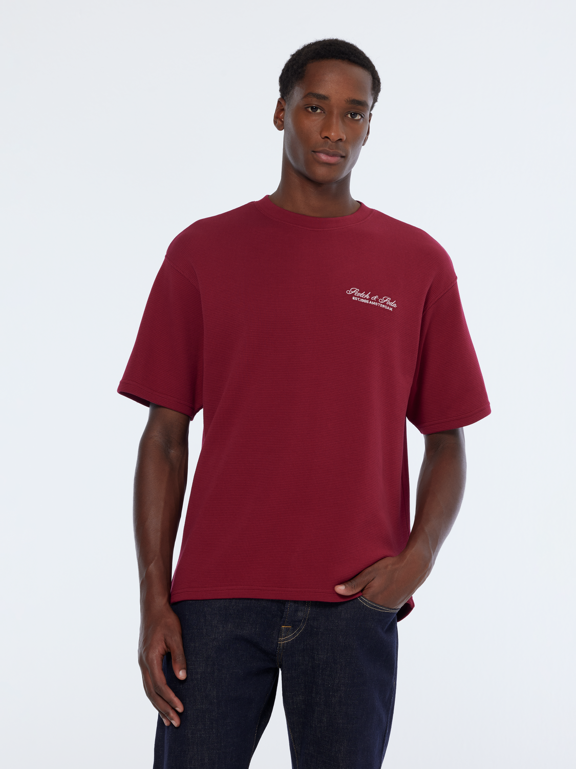 Waffle relaxed t-shirt