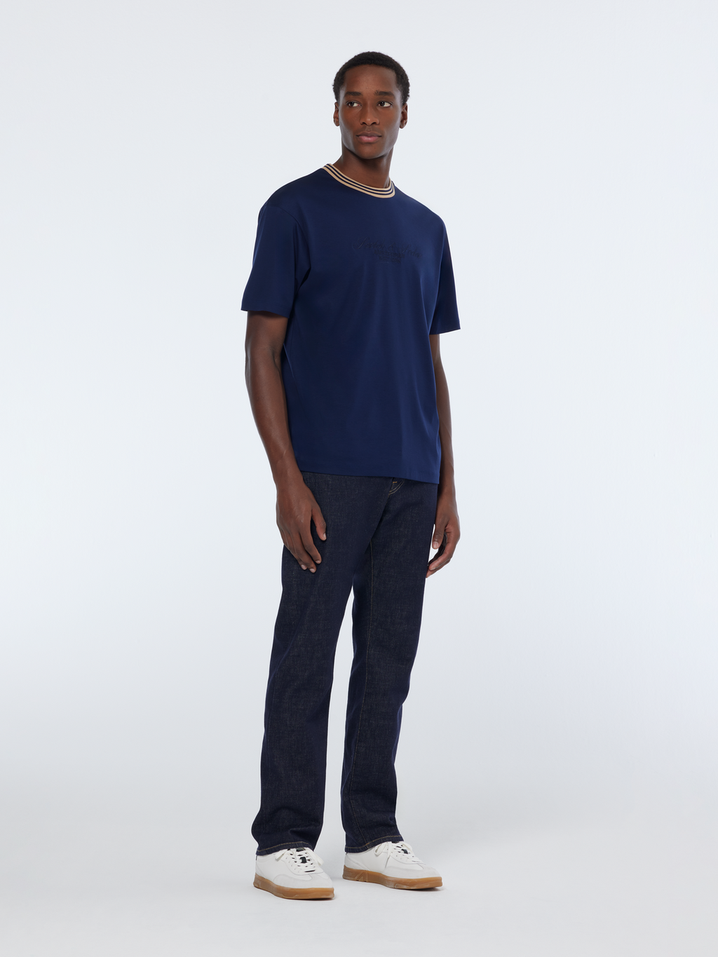 Chic varsity relaxed t-shirt