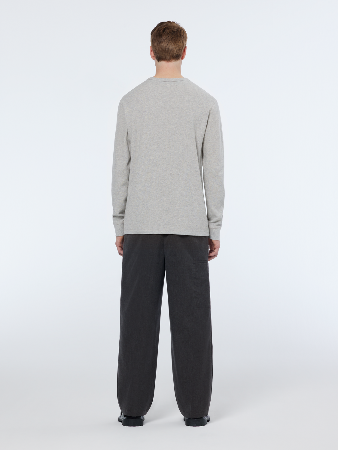 Waffle regular long sleeve t-shirt