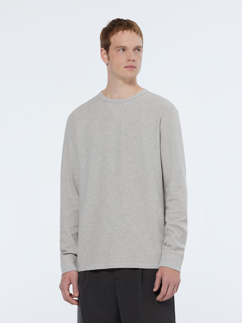 Waffle regular fit long sleeve t-shirt