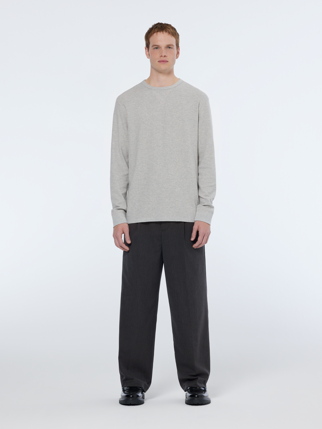 Waffle regular long sleeve t-shirt