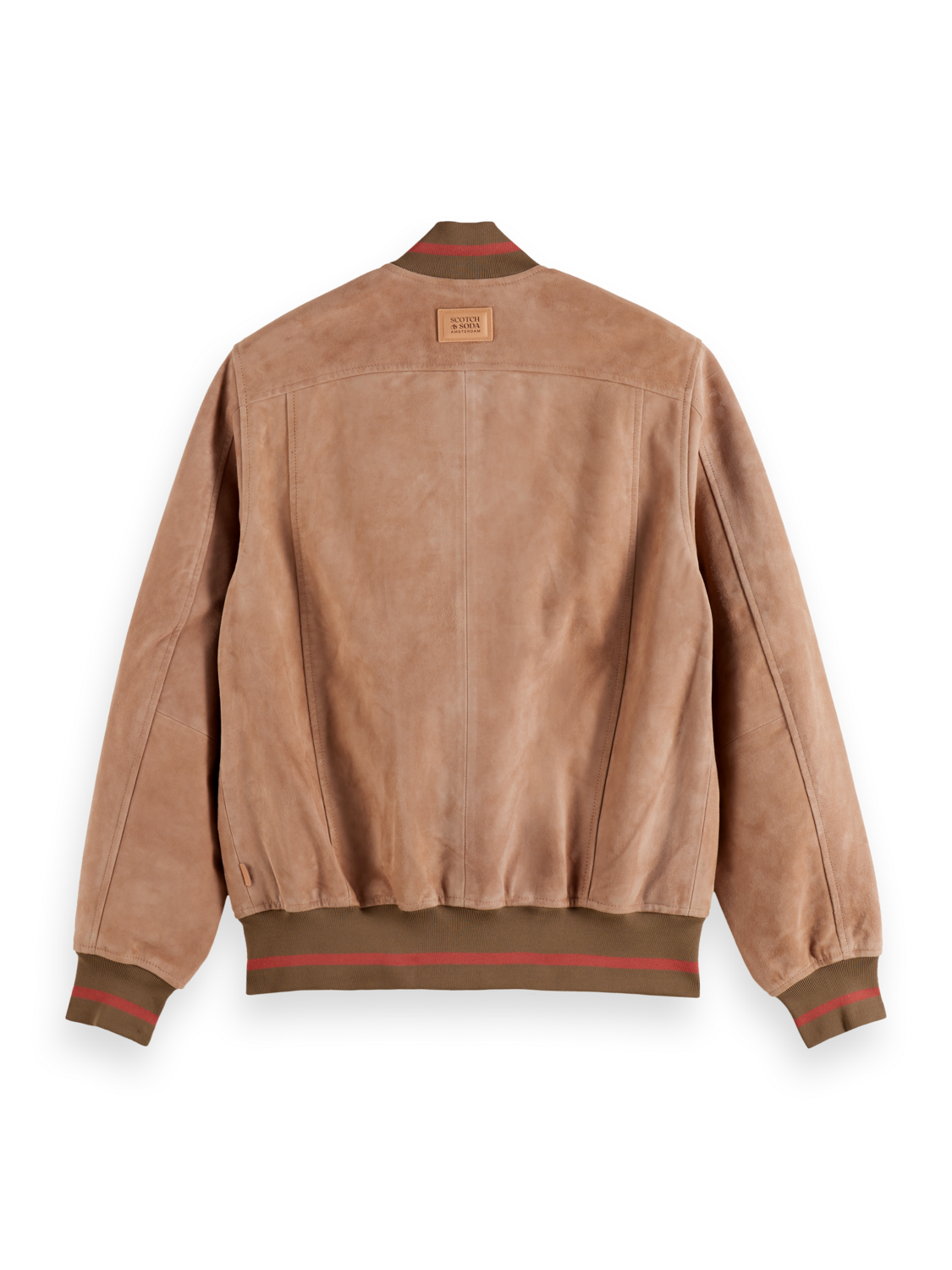 Suede Bomber Jacket