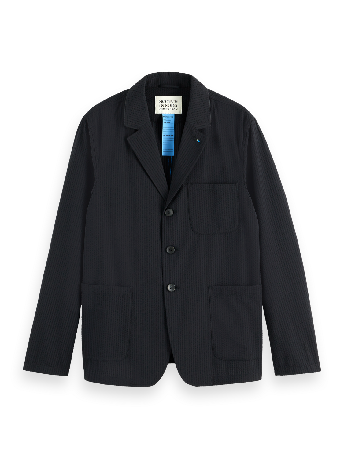 Unconstructed Seersucker Blazer
