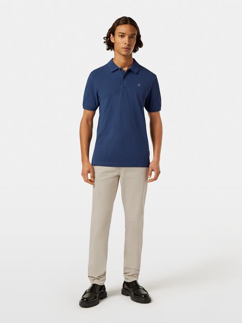 Seasonal core - Mott washed cotton-blend twill chino