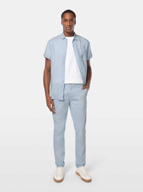 Seasonal core - Mott washed cotton-blend twill chino