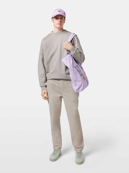 Seasonal core - Drift washed cotton-blend twill chino