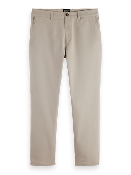 Seasonal core - Drift washed cotton-blend twill chino