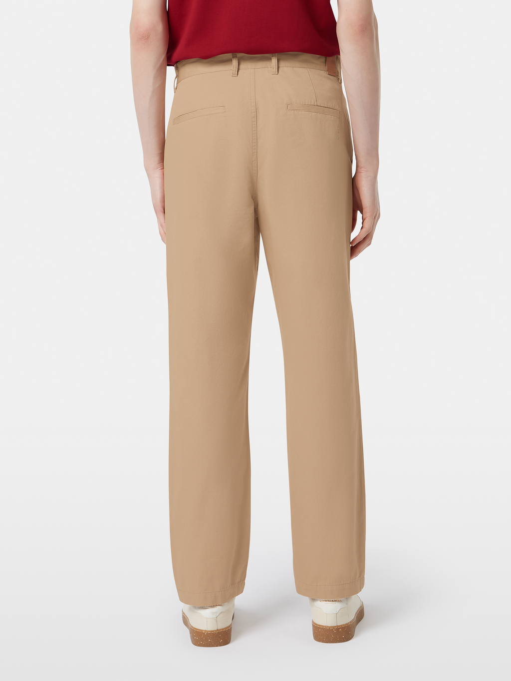 Clarke - Cotton twill straight fit chino