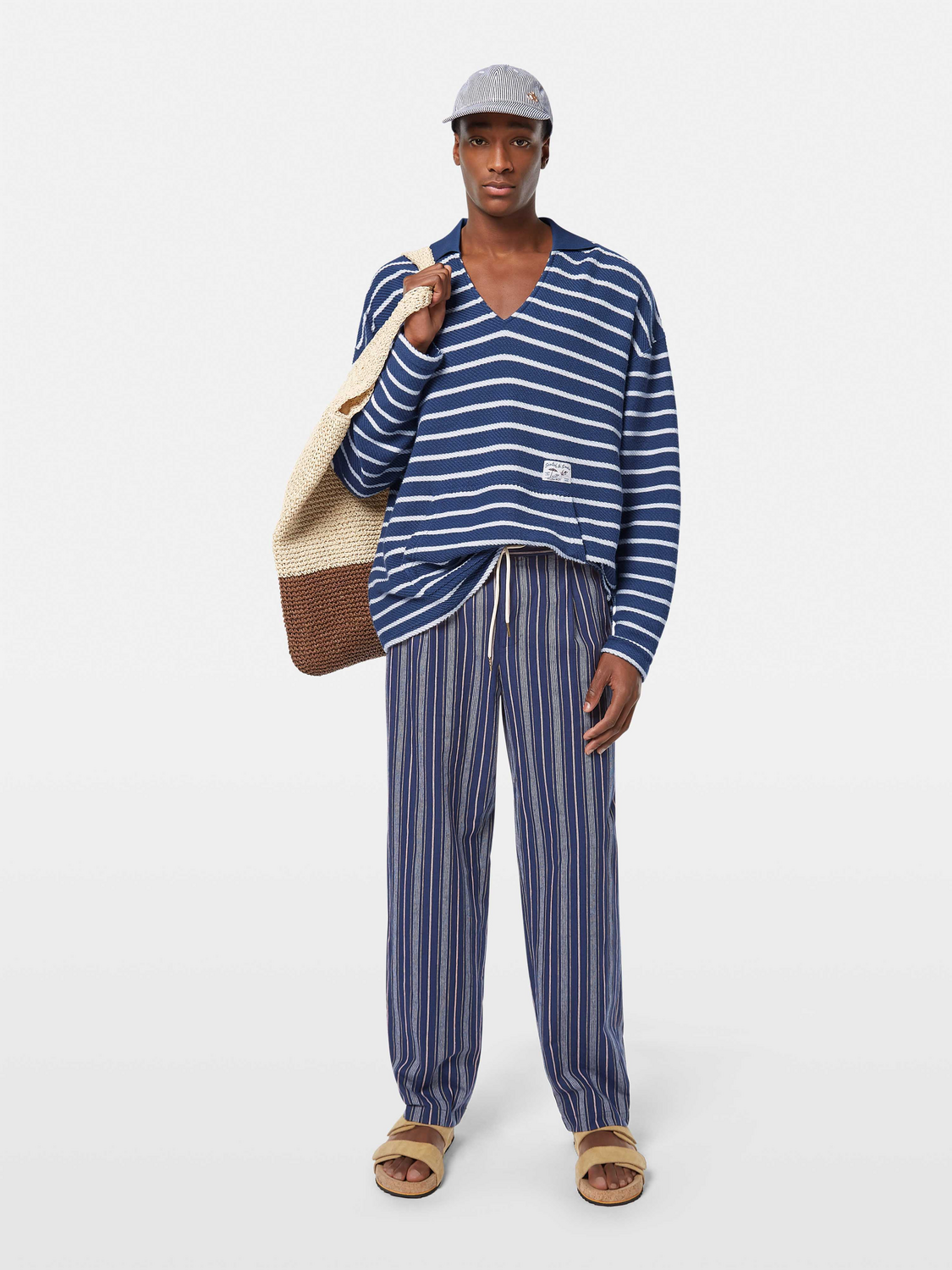Striped Joggers
