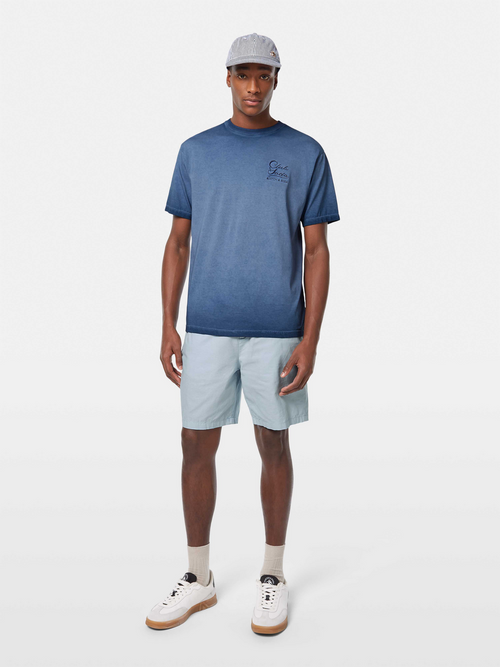 Seasonal core - Fave cotton/linen twill bermuda