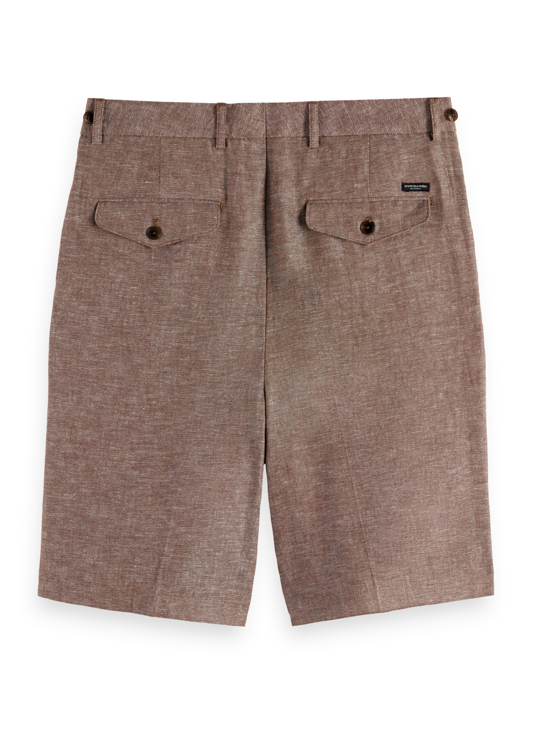 Cotton-Linen Bermuda Short
