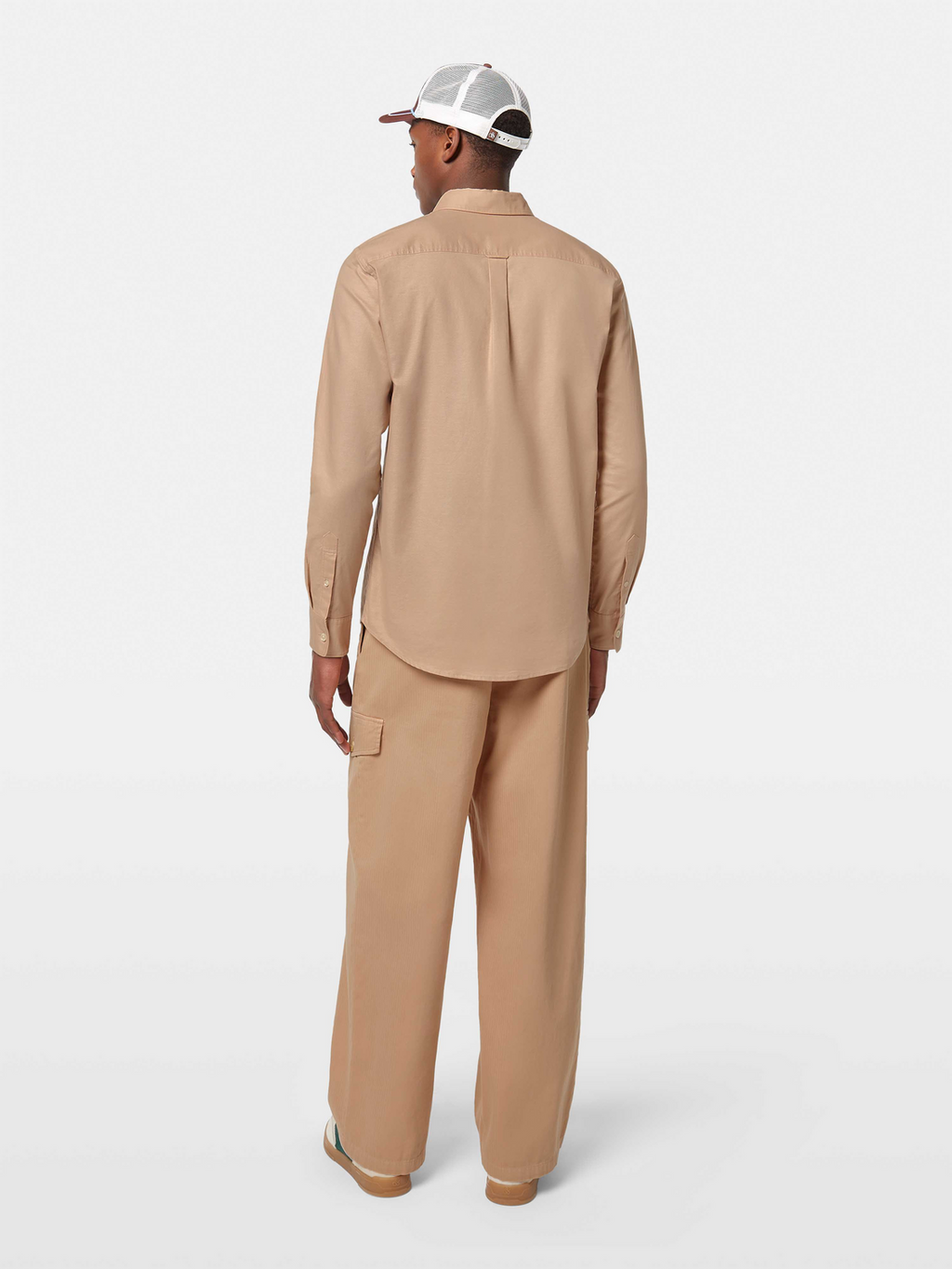 Seasonal core - Regular fit solid oxford shirt