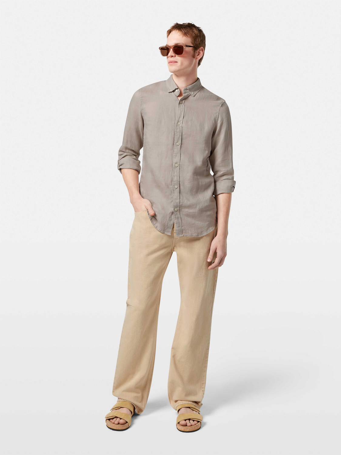Seasonal Essential linen shirt