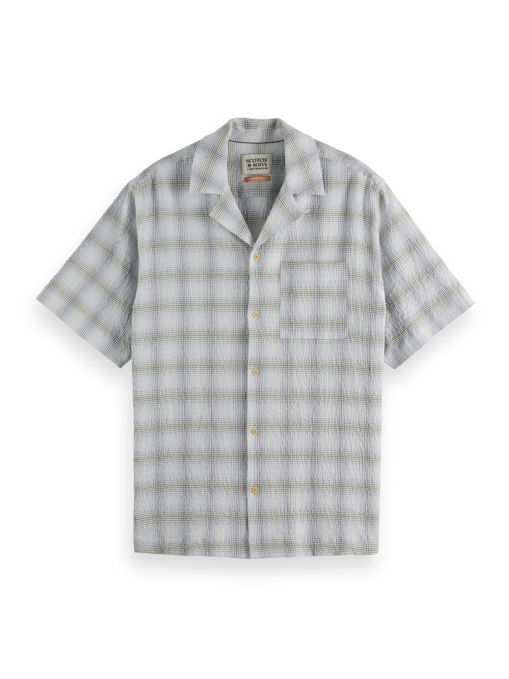 Checked Short Sleeve Shirt