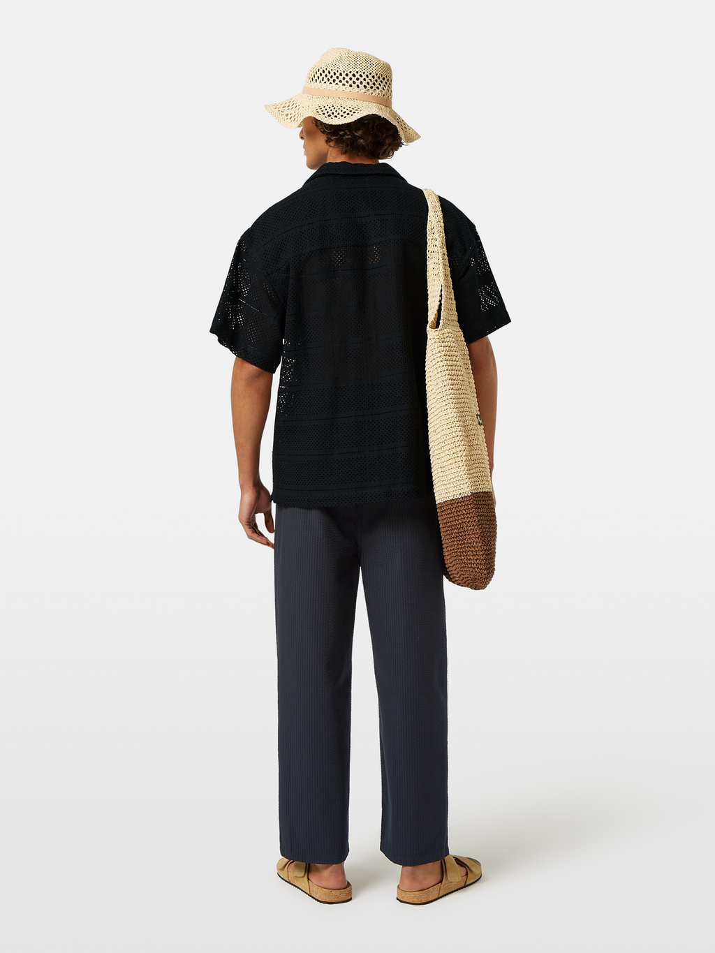 Crochet Short Sleeve Shirt
