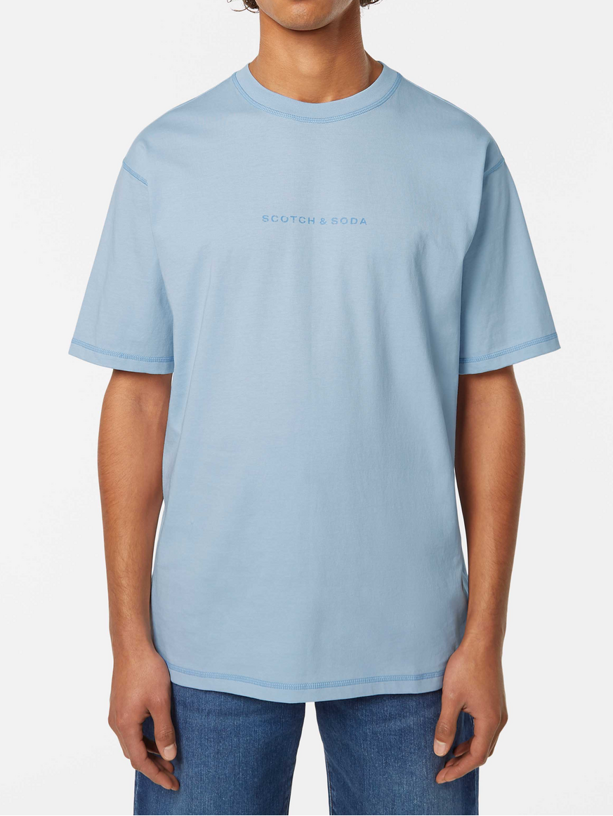 Seasonal core - Relaxed-fit front chest logo T-shirt