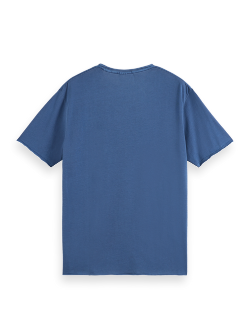 Relaxed-fit raw edge T-shirt