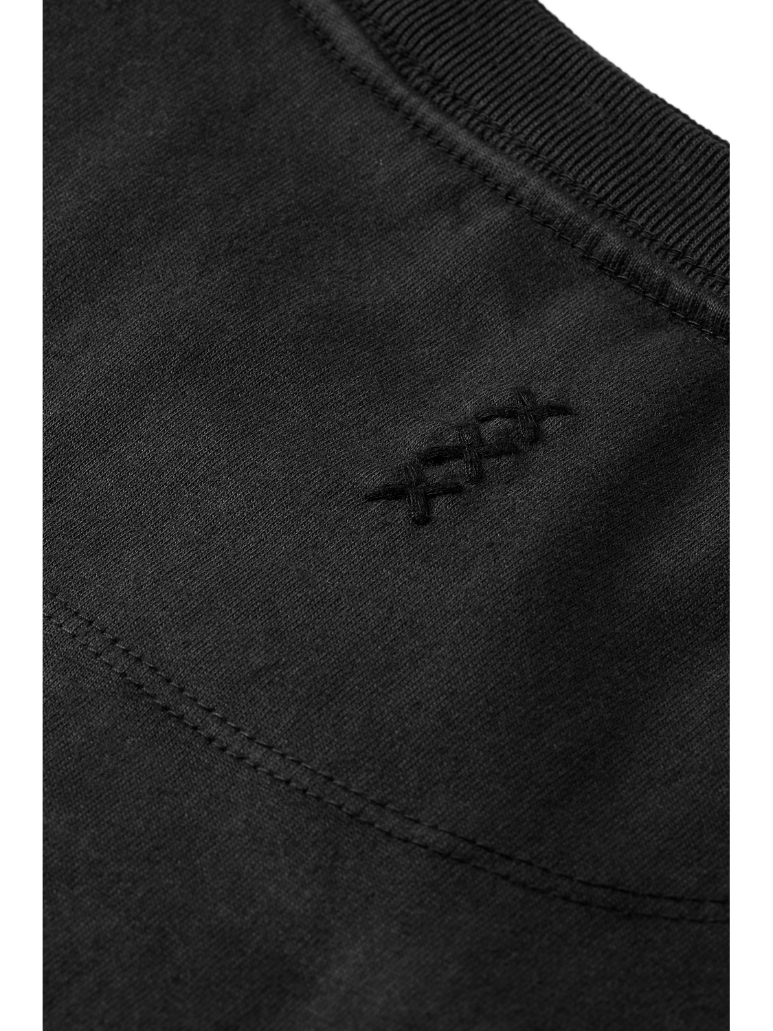 3 crosses garment-dyed T-shirt