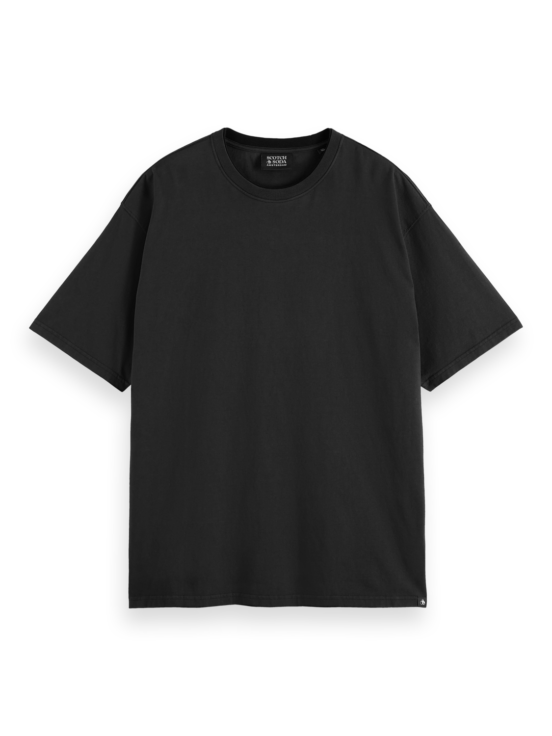 3 crosses garment-dyed T-shirt