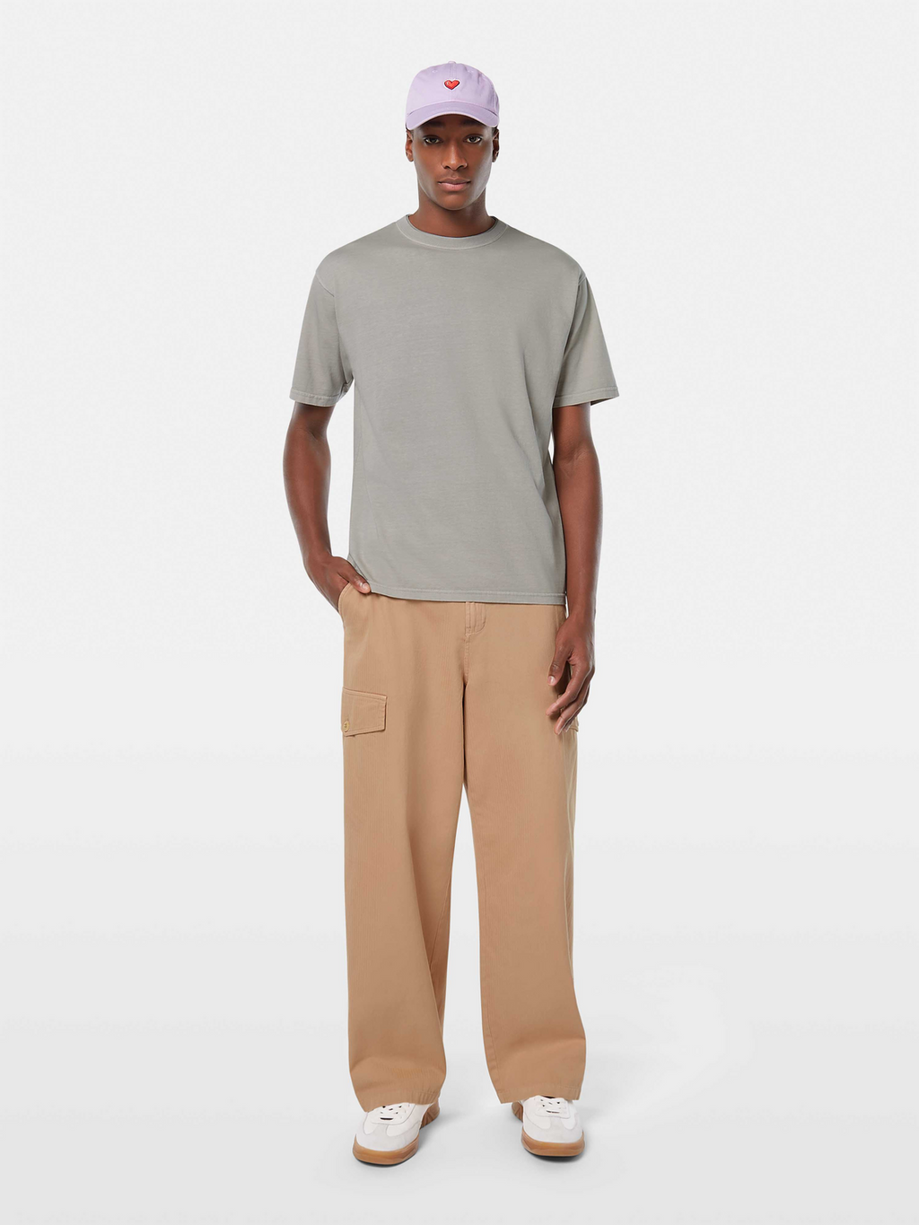 3 crosses garment-dyed T-shirt