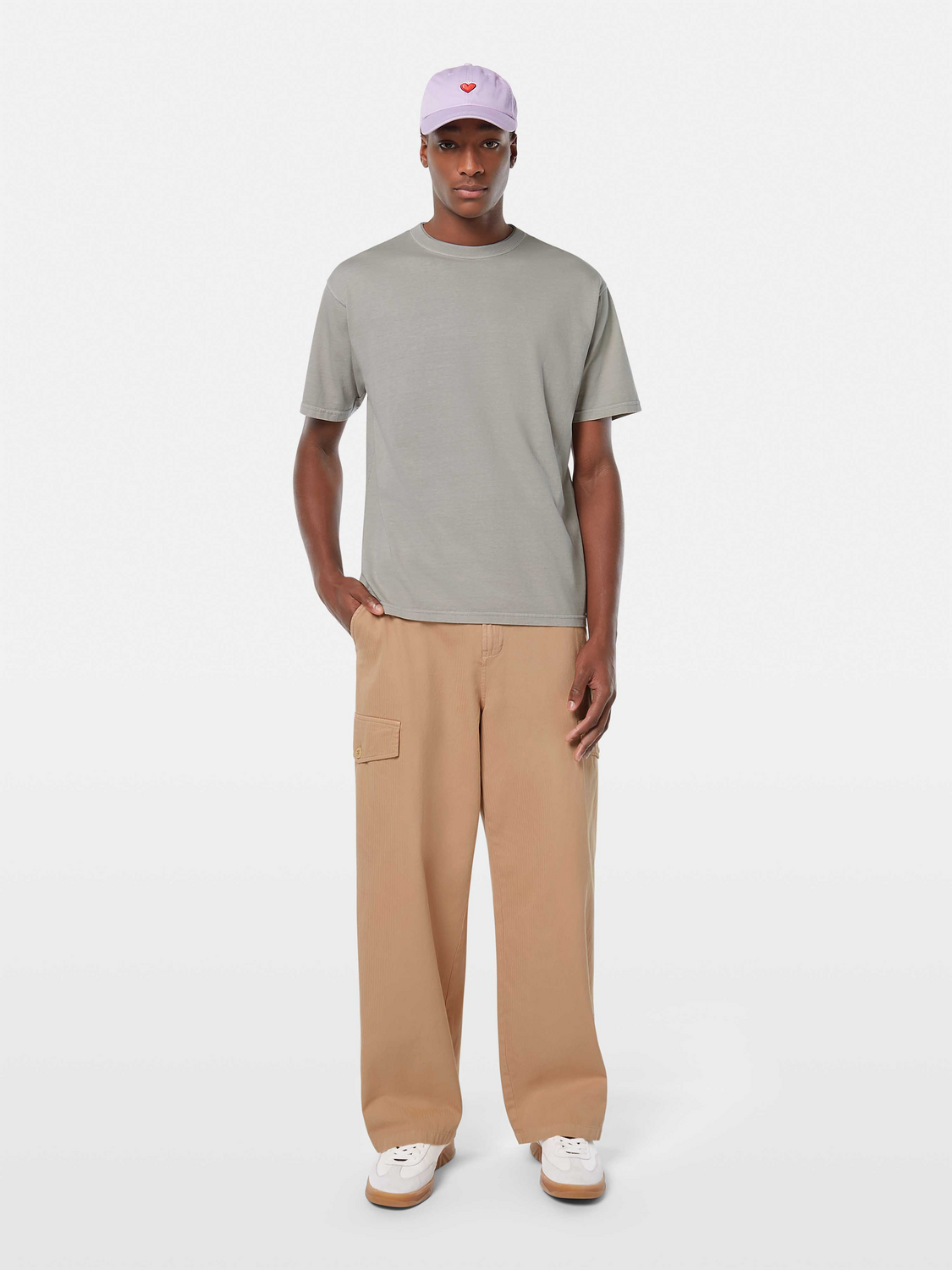 3 crosses garment-dyed T-shirt