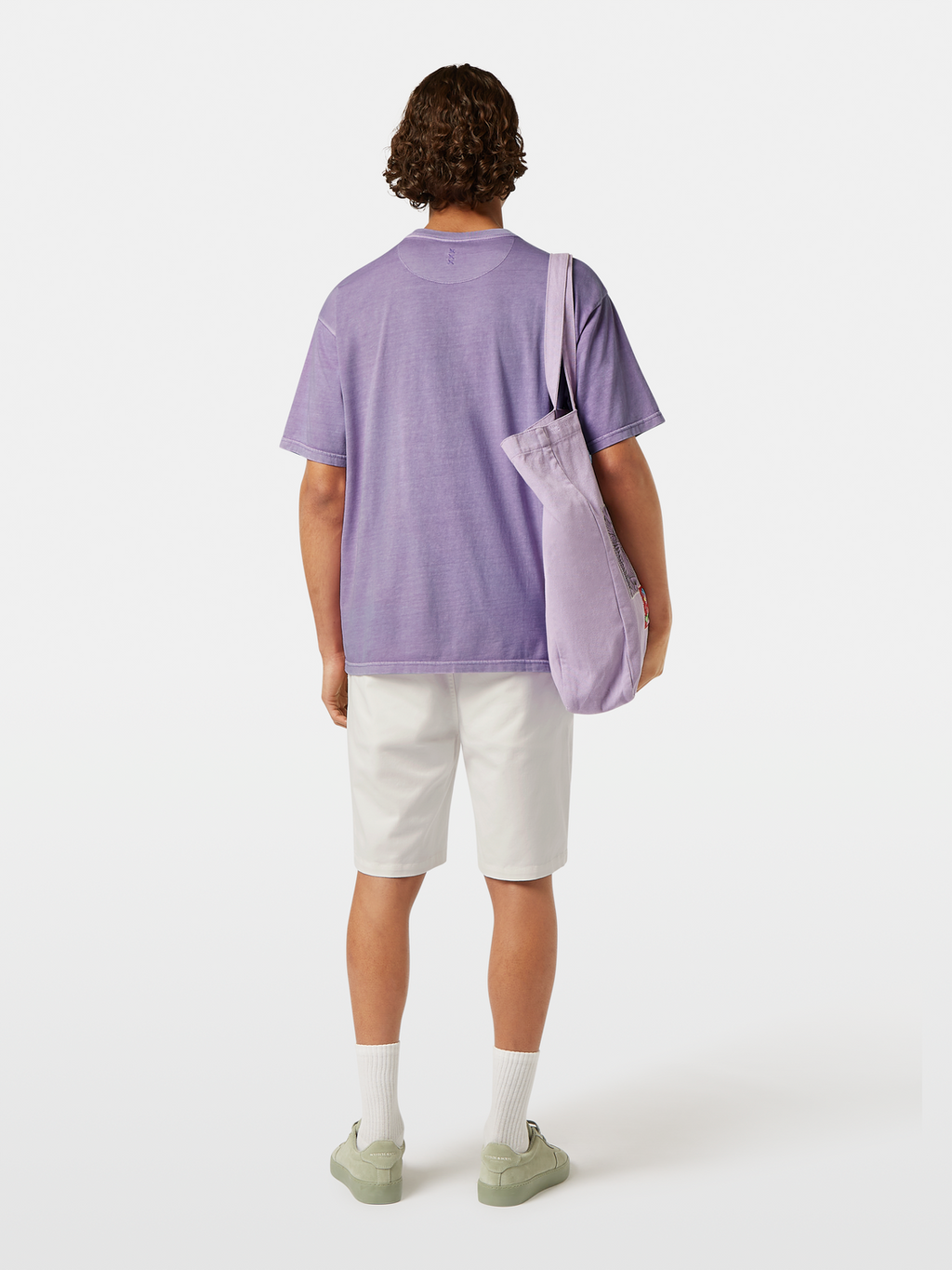 3 crosses garment-dyed T-shirt