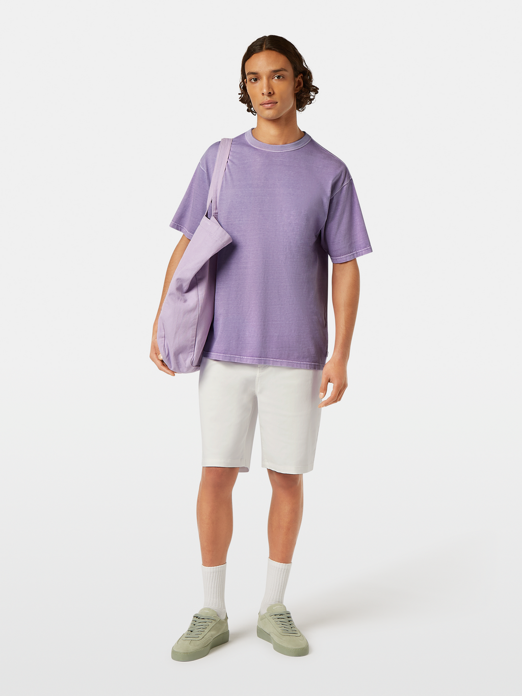 3 crosses garment-dyed T-shirt