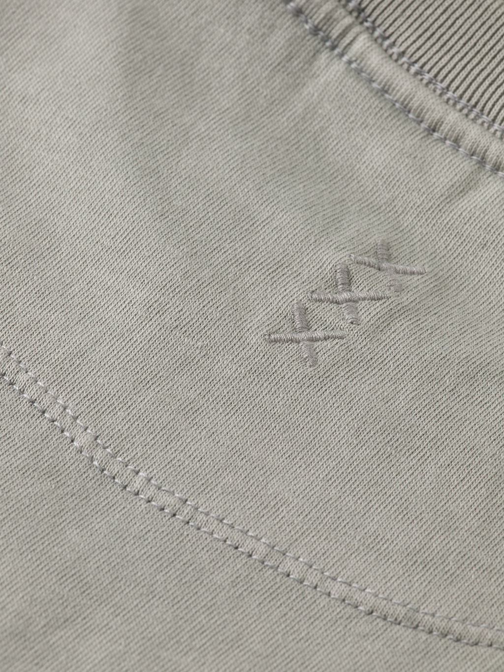 3 crosses garment-dyed T-shirt