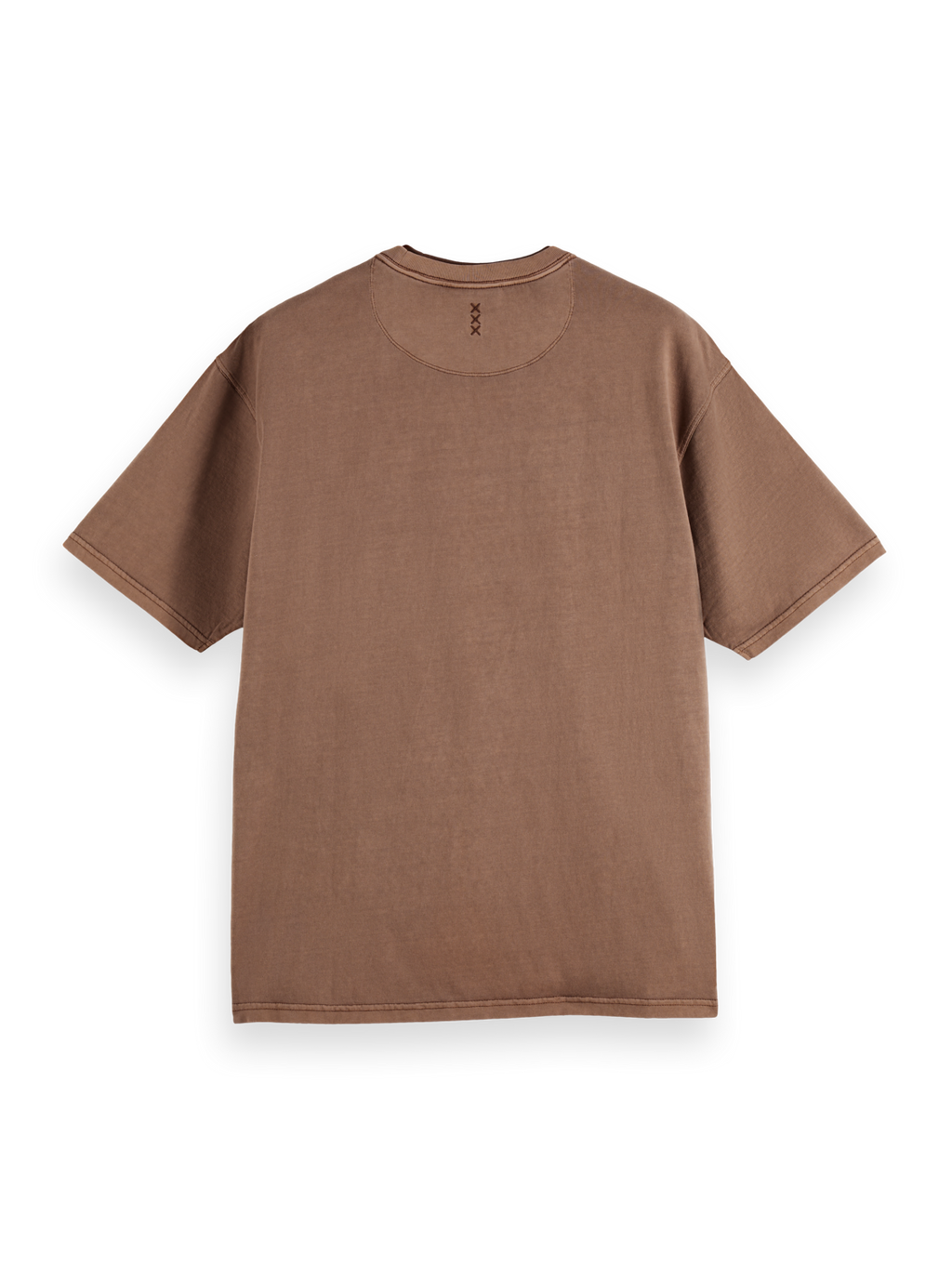 3 crosses garment-dyed T-shirt