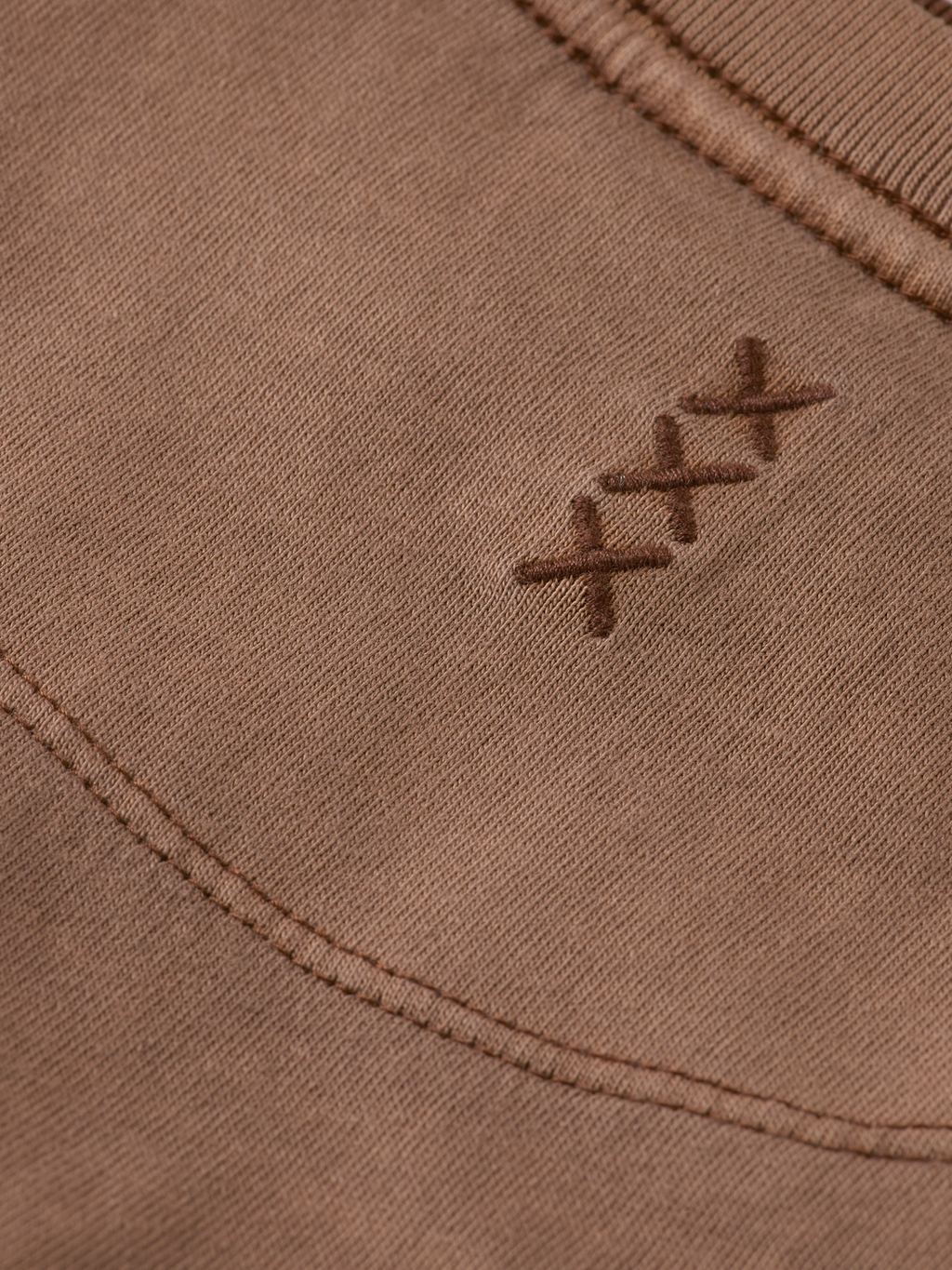 3 crosses garment-dyed T-shirt