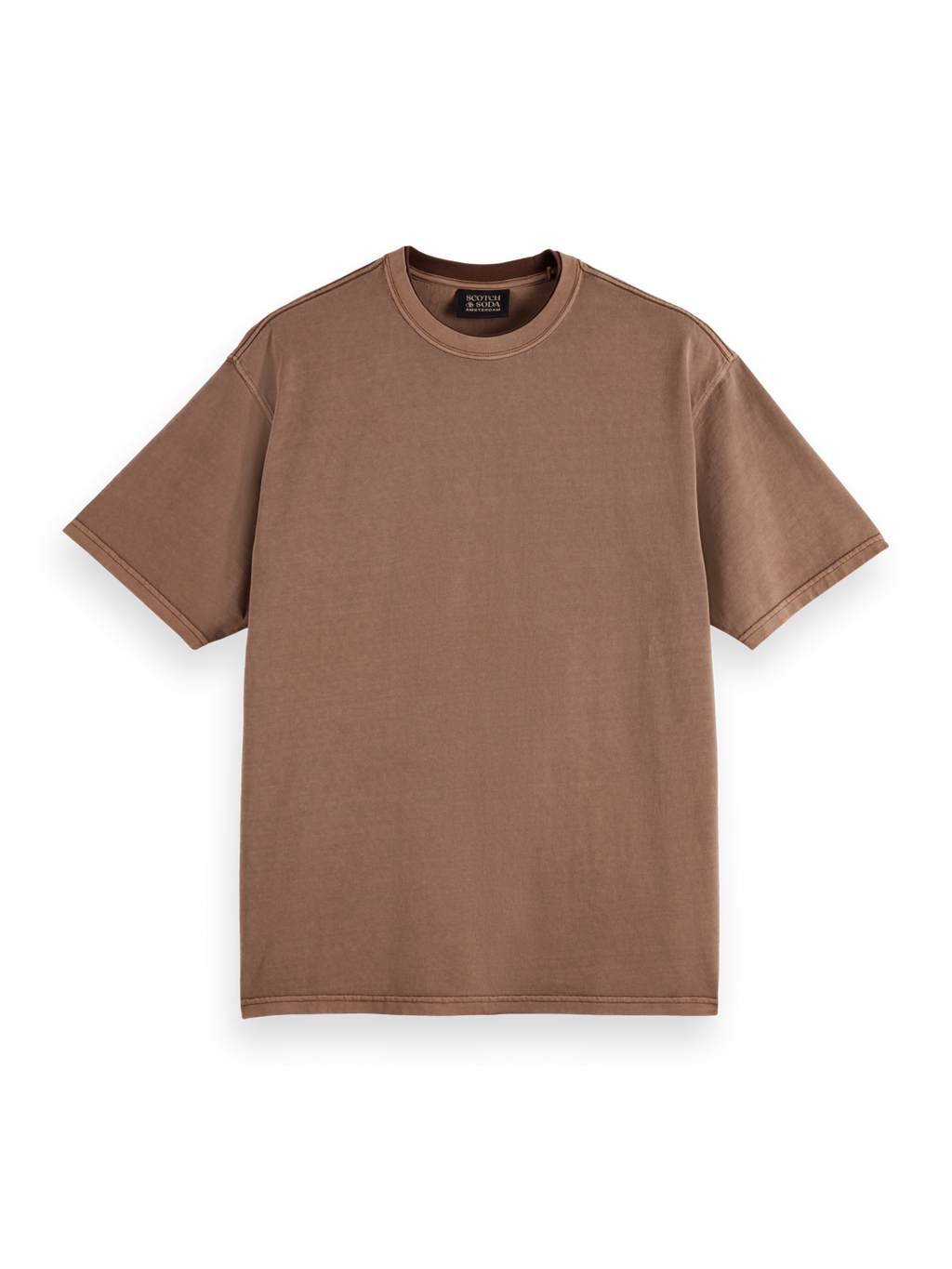 3 crosses garment-dyed T-shirt