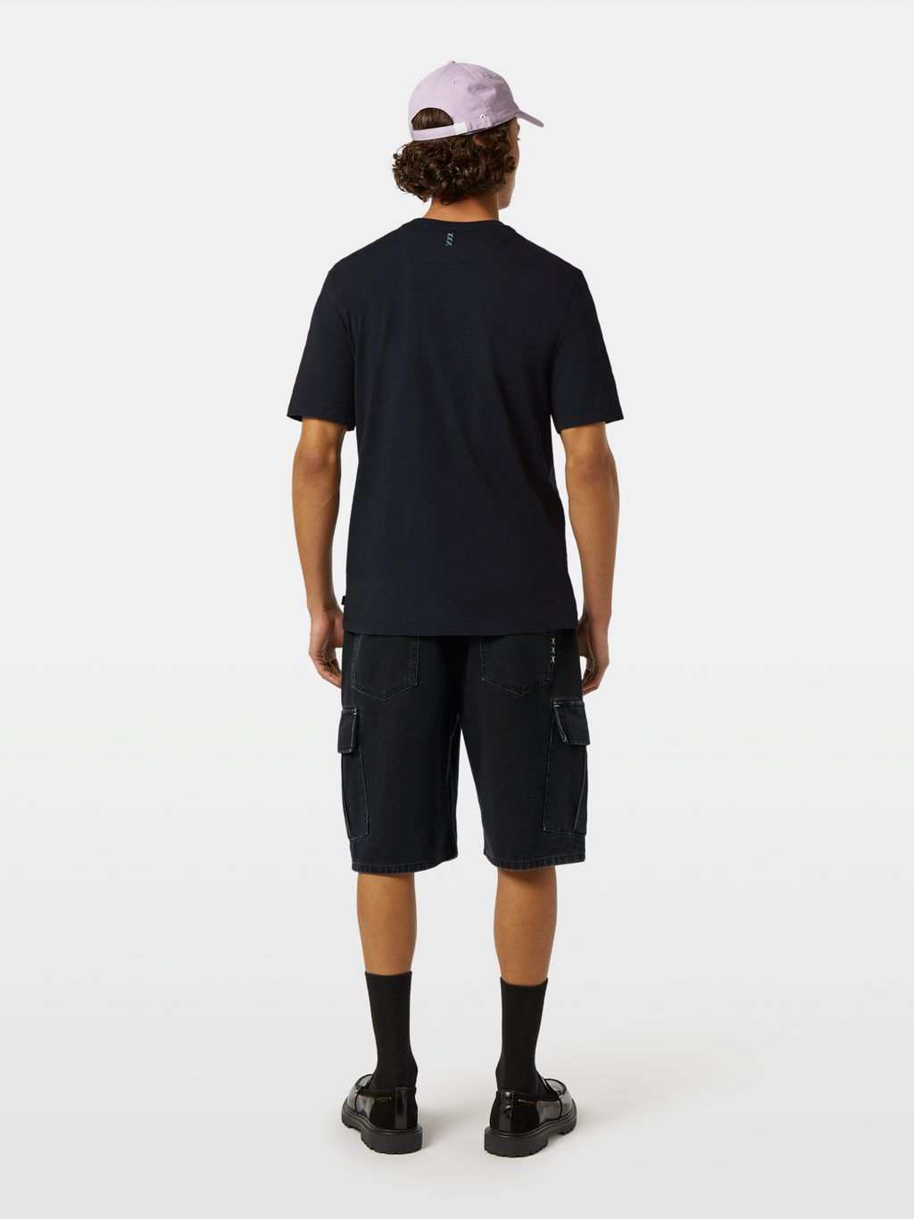 3 crosses cotton-linen T-shirt