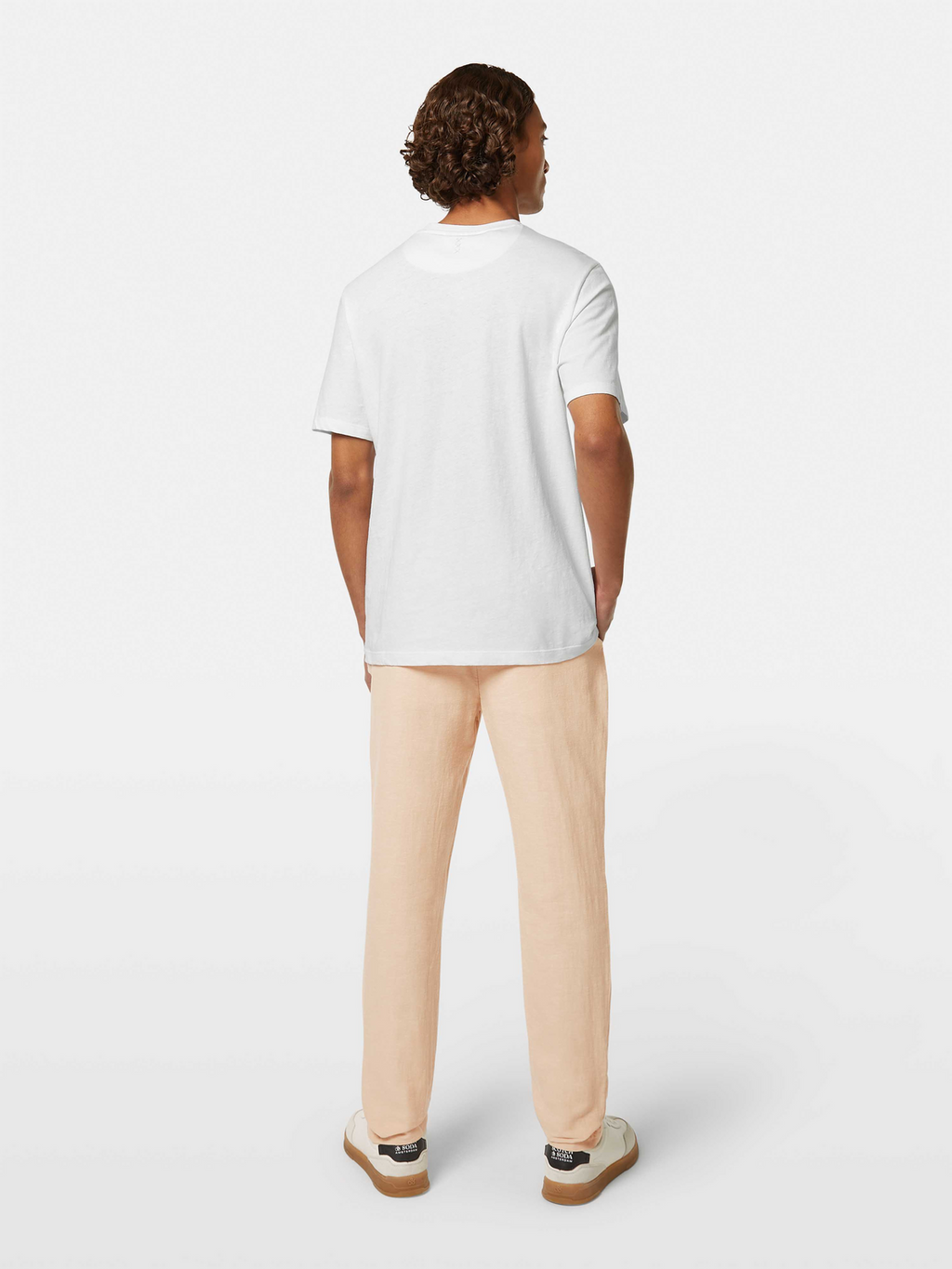3 crosses cotton-linen T-shirt