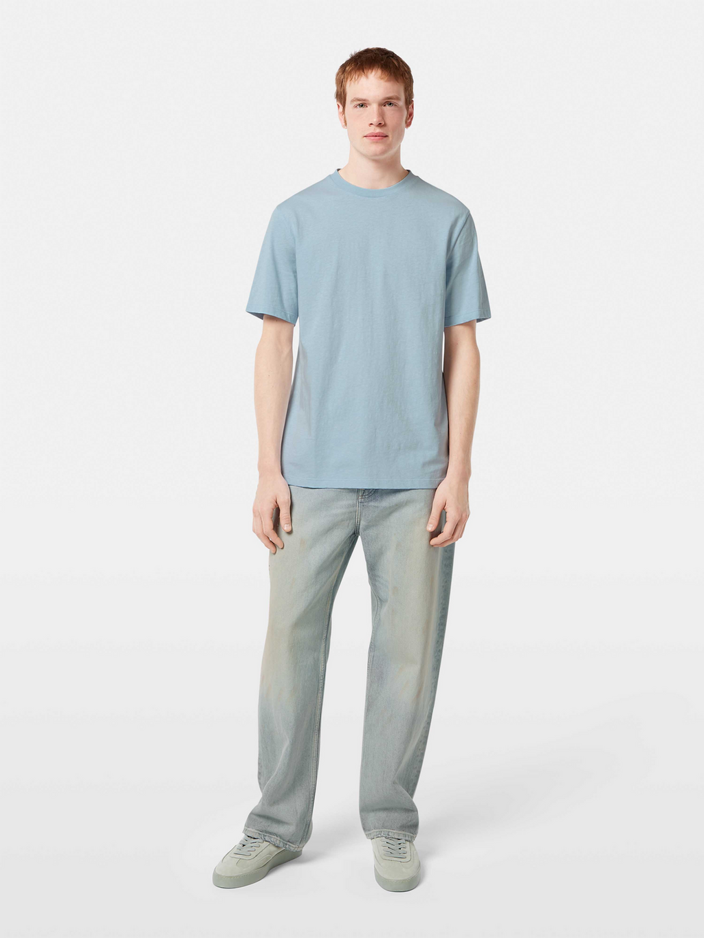 3 crosses cotton-linen T-shirt