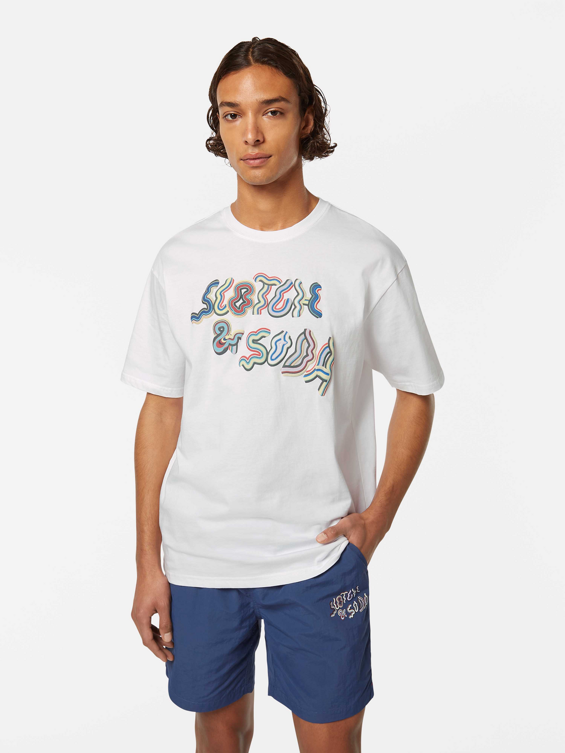 Relaxed-fit front artwork T-shirt