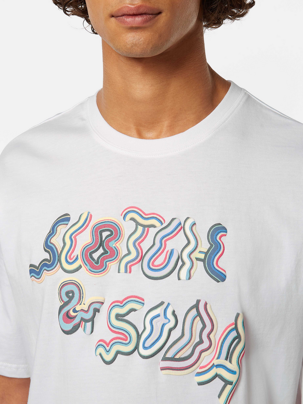 Relaxed-fit front artwork T-shirt