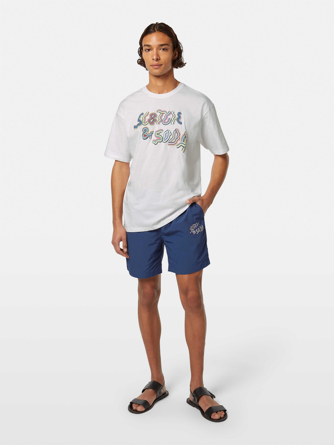 Relaxed-fit front artwork T-shirt