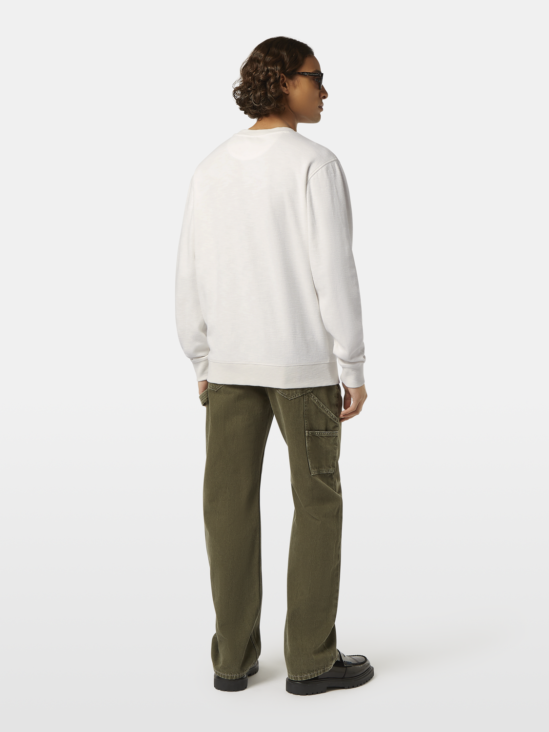 garment-dyed sweatshirt