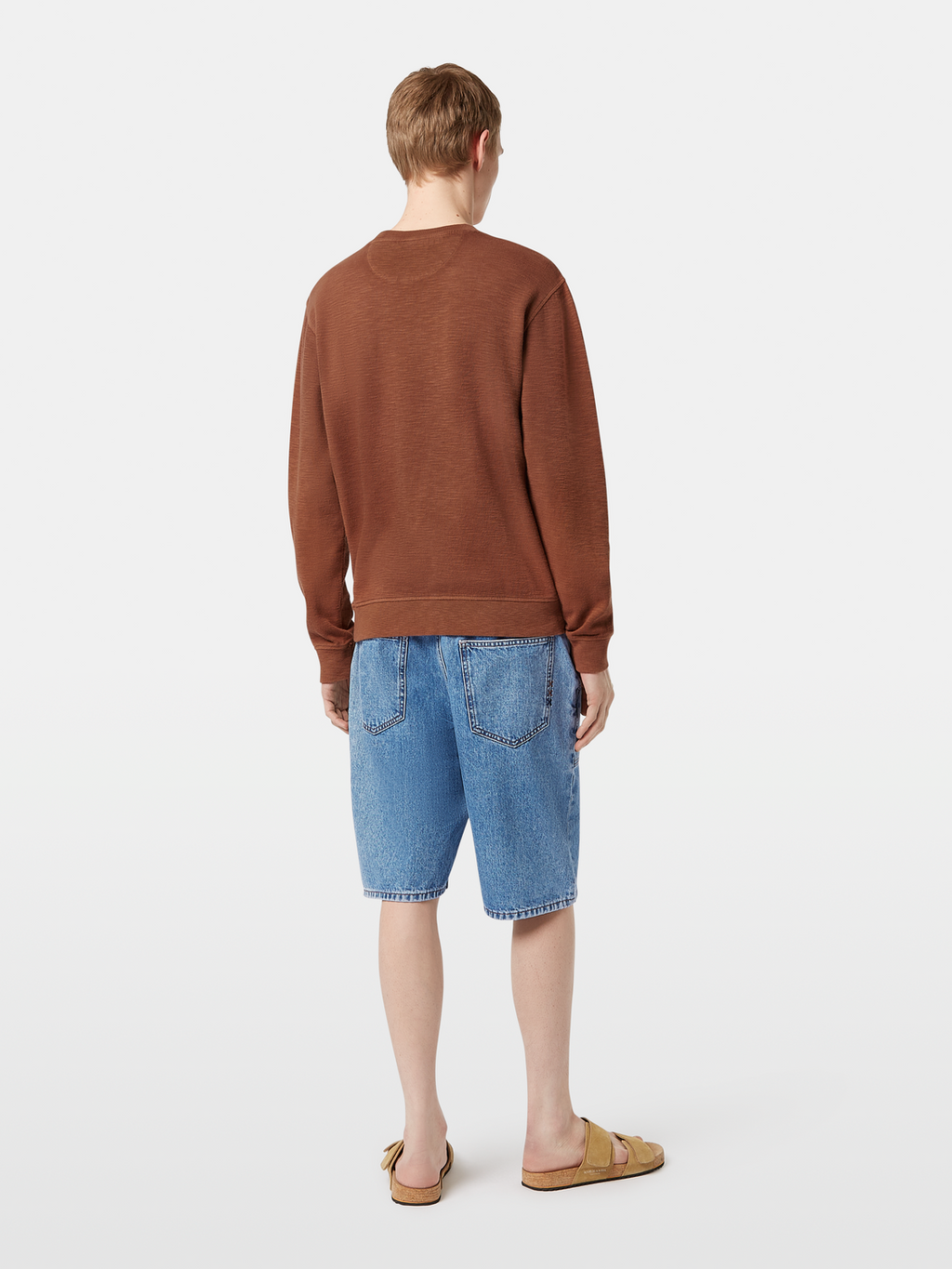 garment-dyed sweatshirt
