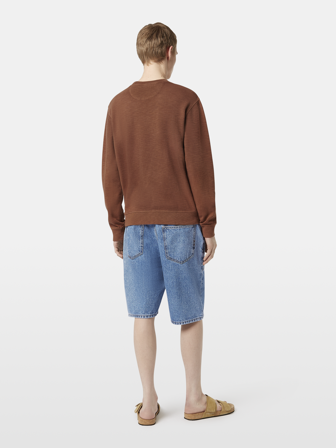 garment-dyed sweatshirt