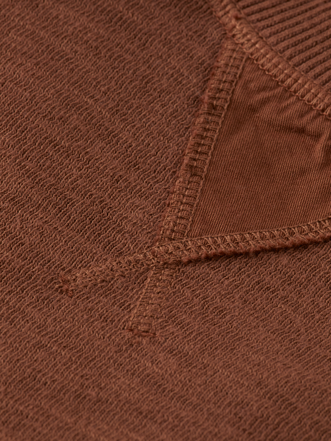 garment-dyed sweatshirt